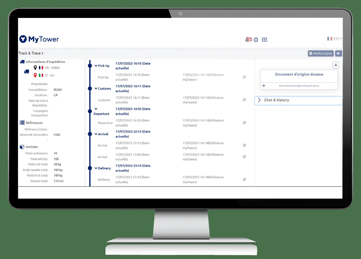 MyTower : test de l'interface de ce logiciel de gestion des transports pour entreprise