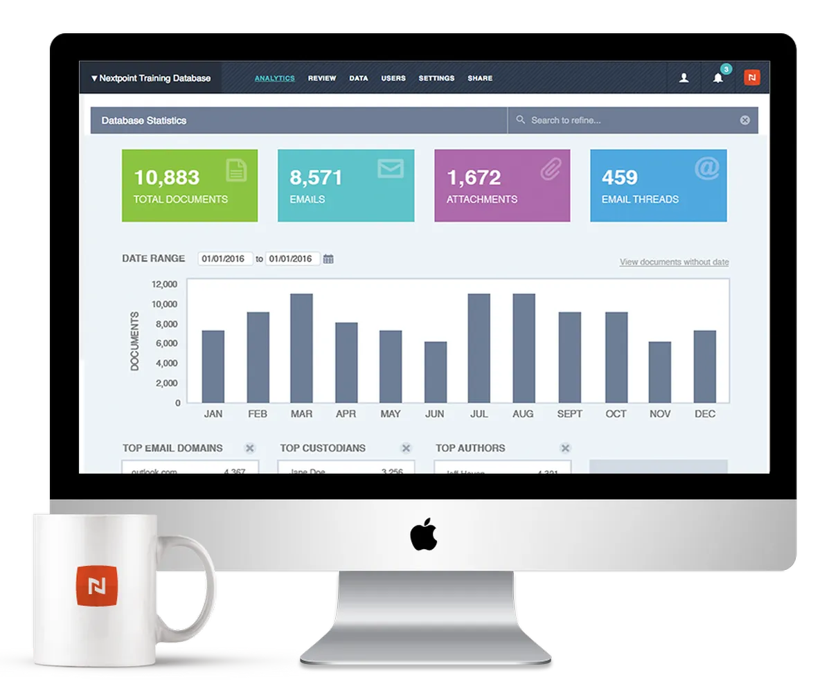Nextpoint : test de l'interface de ce logiciel de eDiscovery pour entreprise Nextpoint : test de l'interface de ce logiciel de eDiscovery pour entreprise