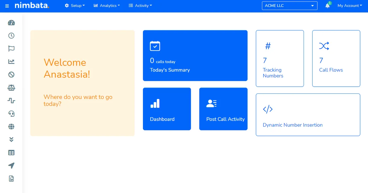 Nimbata : test de l'interface de ce logiciel de suivi des appels pour entreprise