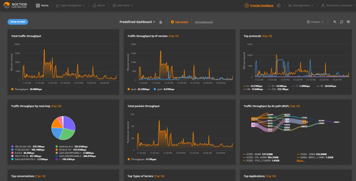Noction IRP : test de l'interface de ce logiciel d'optimisation WAN pour entreprise Noction IRP : test de l'interface de ce logiciel d'optimisation WAN pour entreprise