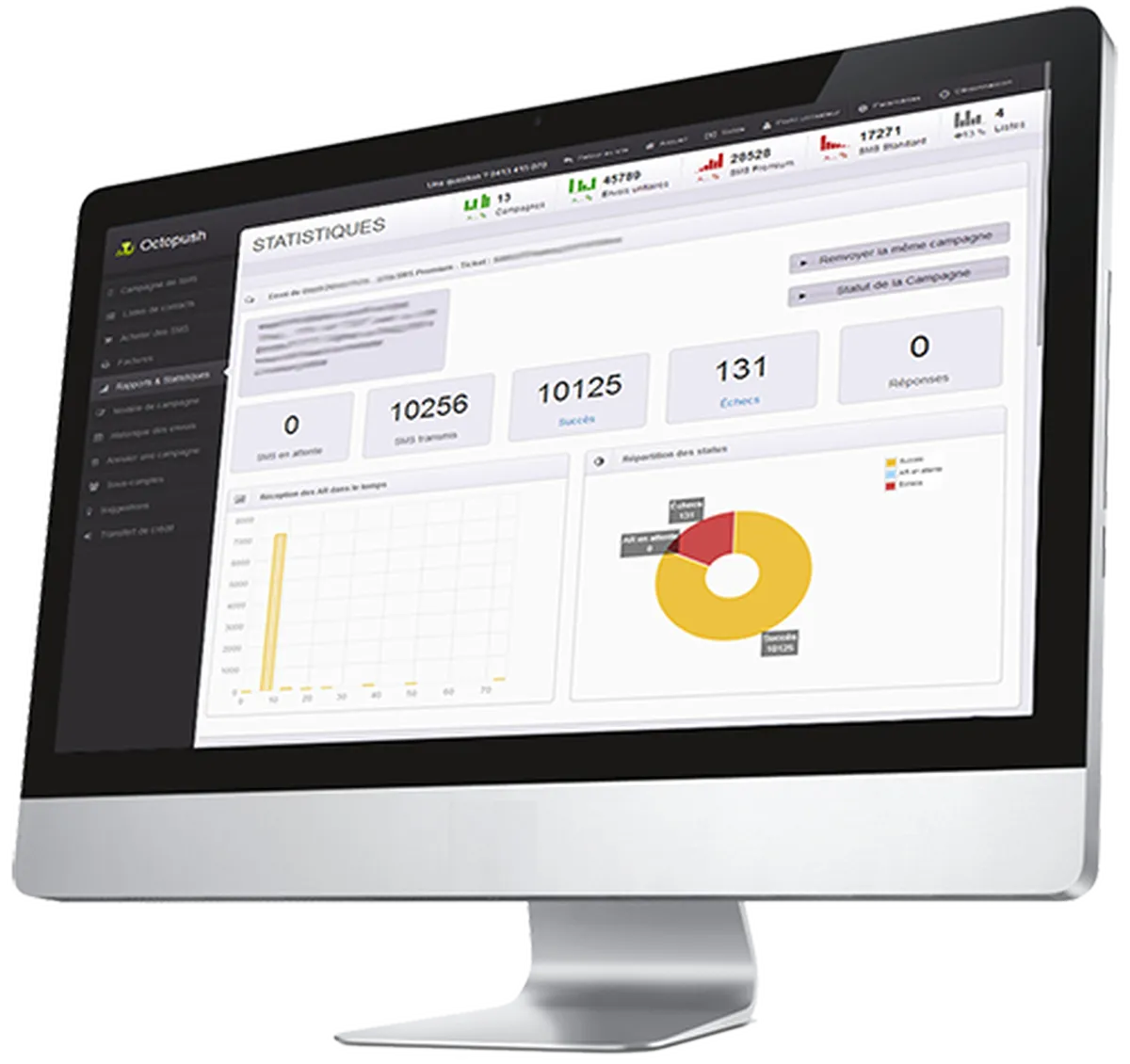Octopush : test de l'interface de ce logiciel d'envoi de SMS marketing pour entreprise Octopush : test de l'interface de ce logiciel d'envoi de SMS marketing pour entreprise