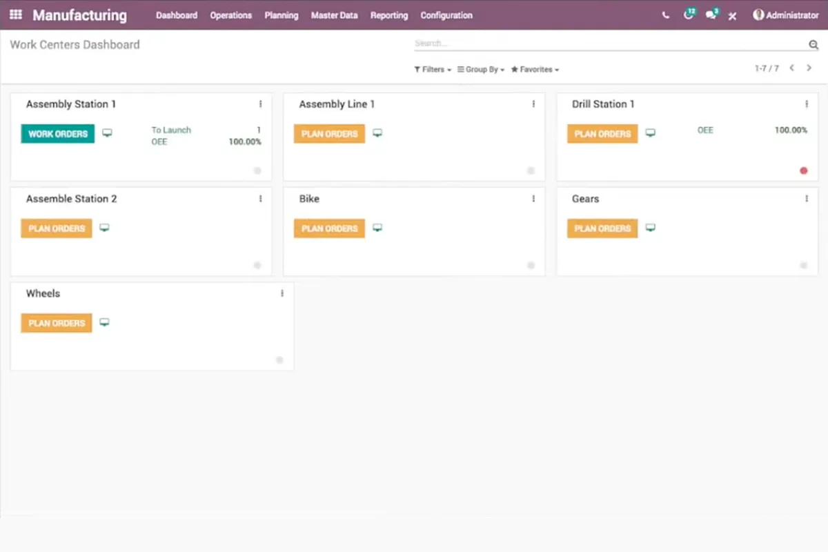 Odoo Manufacturing : test de l'interface de ce logiciel MRP pour entreprise Odoo Manufacturing : test de l'interface de ce logiciel MRP pour entreprise