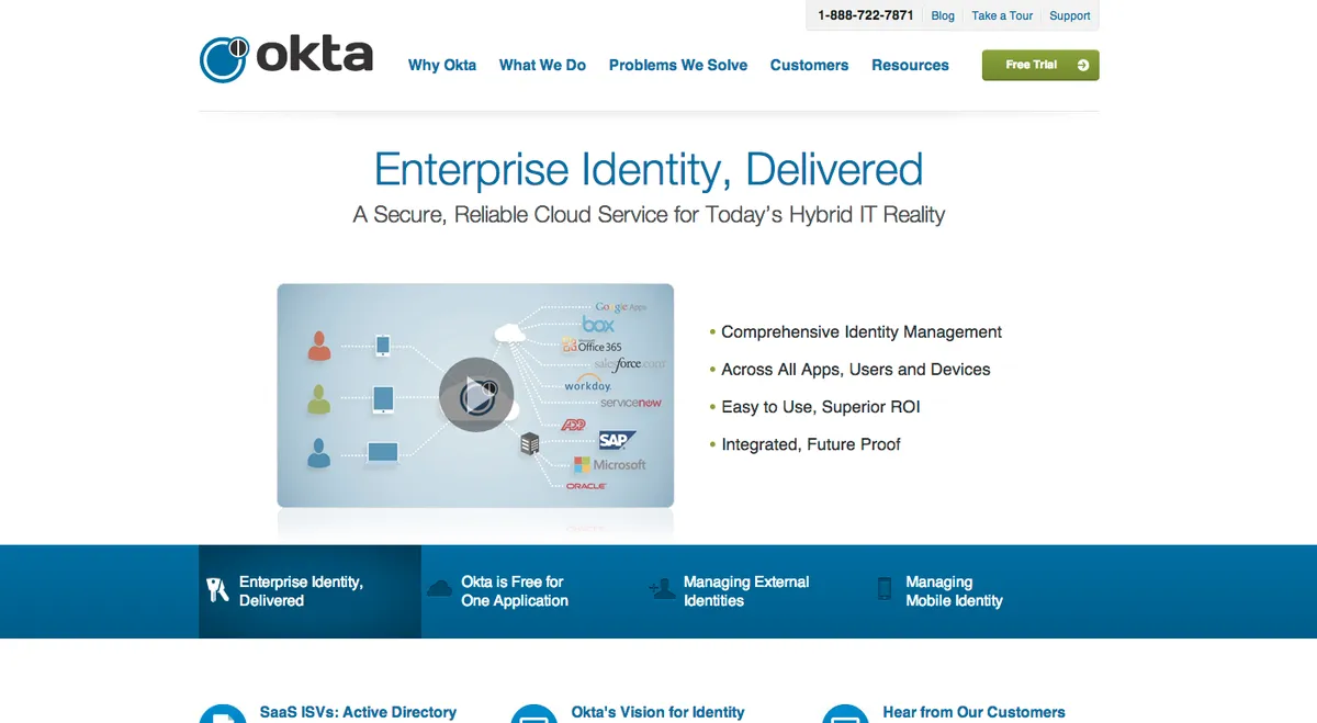 Okta : test de l'interface de ce logiciel de gestion des identités et des accès pour entreprise