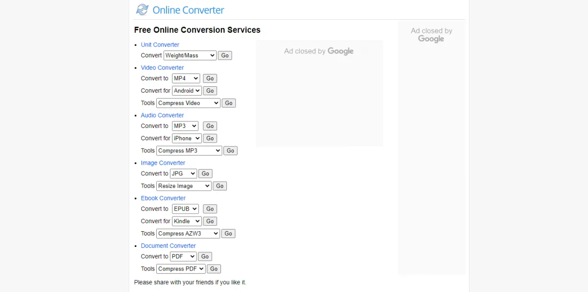 OnlineConverter : test de l'interface de ce logiciel convertisseur de fichiers pour entreprise OnlineConverter : test de l'interface de ce logiciel convertisseur de fichiers pour entreprise