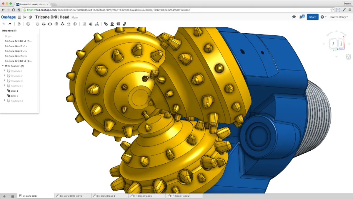 Onshape : test de l'interface de ce logiciel CAO / CAD pour entreprise Onshape : test de l'interface de ce logiciel CAO / CAD pour entreprise