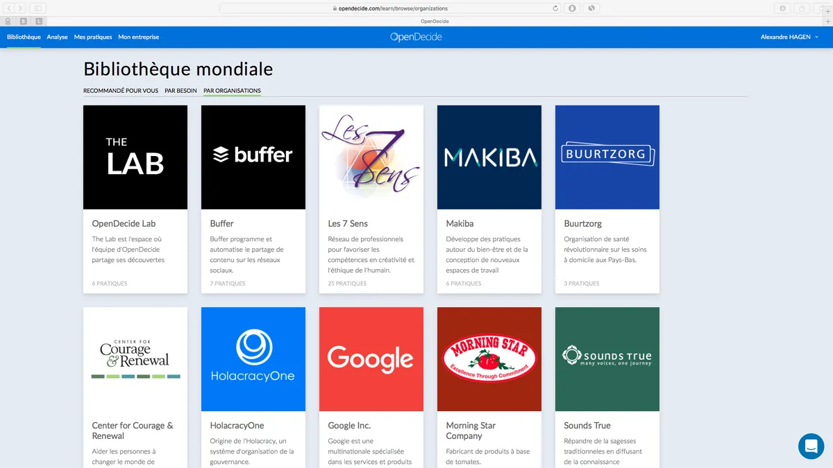 Opendecide : test de l'interface de ce logiciel de bien-être en entreprise pour entreprise Opendecide : test de l'interface de ce logiciel de bien-être en entreprise pour entreprise