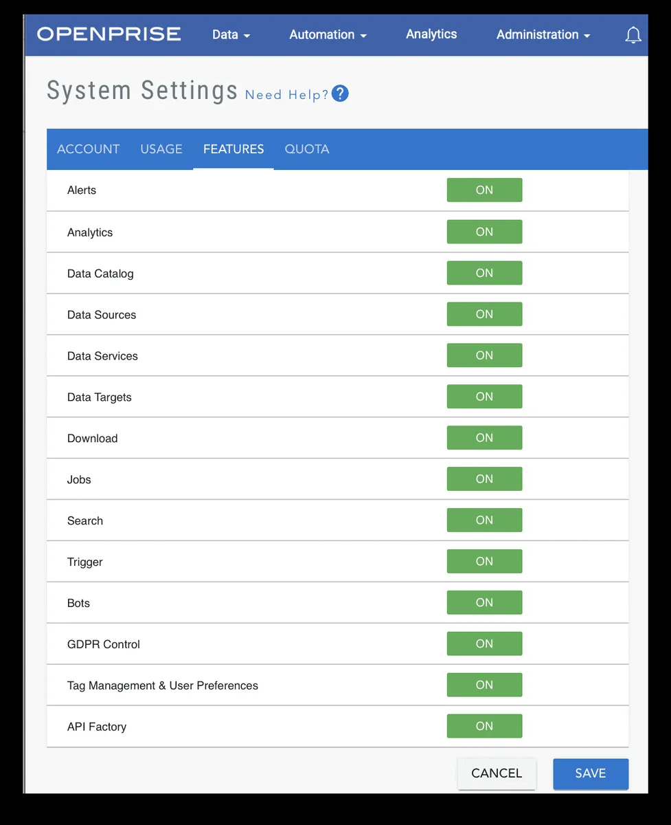 Openprise : test de l'interface de ce logiciel de nettoyage des données pour entreprise Openprise : test de l'interface de ce logiciel de nettoyage des données pour entreprise