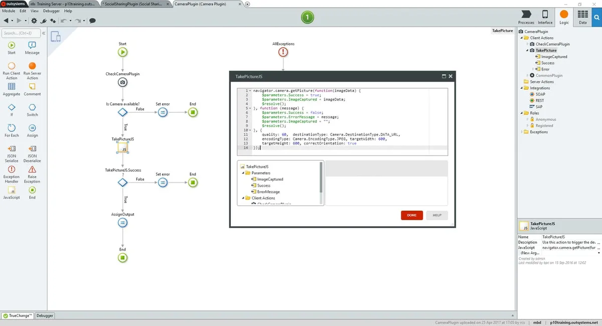OutSystems : test de l'interface de ce logiciel Low Code / No Code pour entreprise OutSystems : test de l'interface de ce logiciel Low Code / No Code pour entreprise