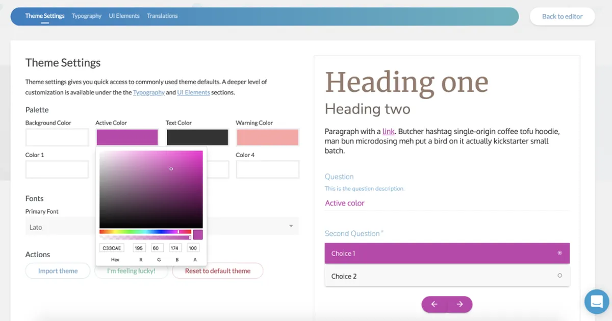 Paperform : test de l'interface de ce logiciel de création de formulaires pour entreprise