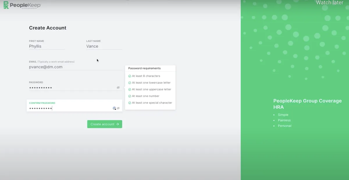 PeopleKeep : test de l'interface de ce logiciel de gestion des avantages sociaux pour entreprise PeopleKeep : test de l'interface de ce logiciel de gestion des avantages sociaux pour entreprise
