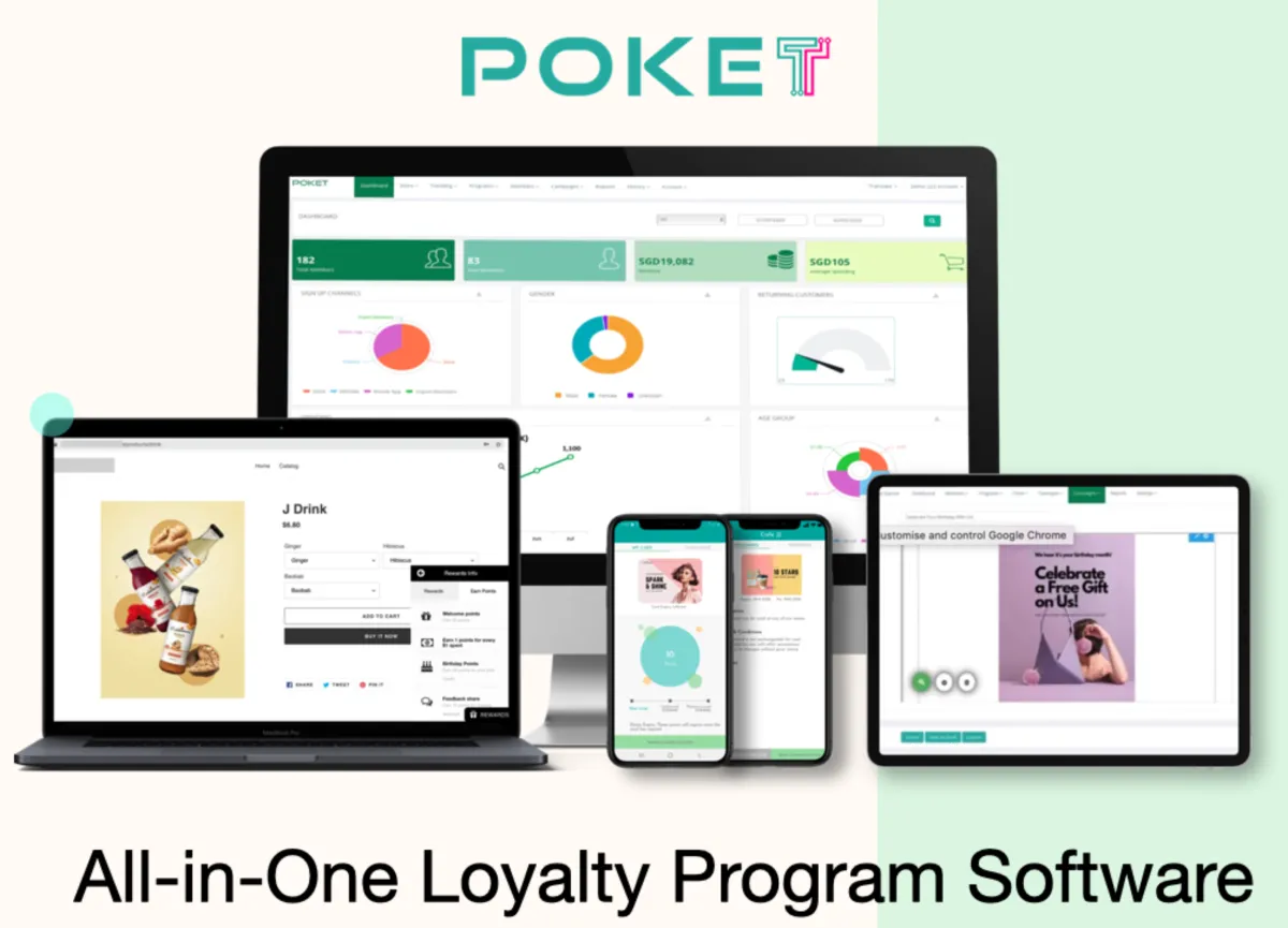 POKET : test de l'interface de ce logiciel de fidélisation client / programme de fidélité pour entreprise POKET : test de l'interface de ce logiciel de fidélisation client / programme de fidélité pour entreprise