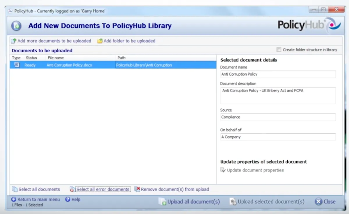 PolicyHub : test de l'interface de ce logiciel de gestion des politiques pour entreprise PolicyHub : test de l'interface de ce logiciel de gestion des politiques pour entreprise