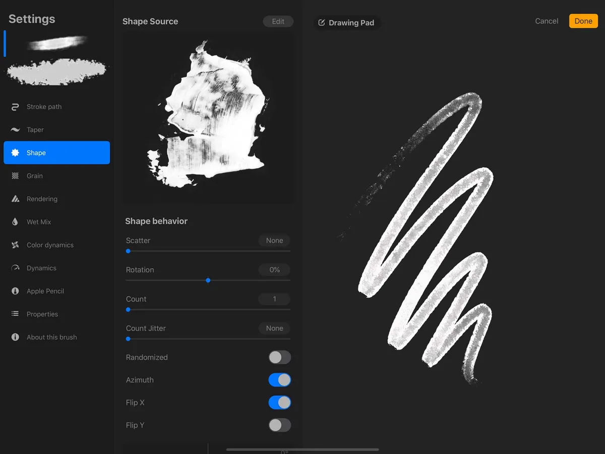 Procreate : test de l'interface de ce logiciel de dessin pour entreprise