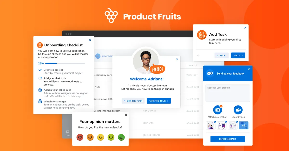 Product Fruits : test de l'interface de ce logiciel de configurateur de produit pour entreprise