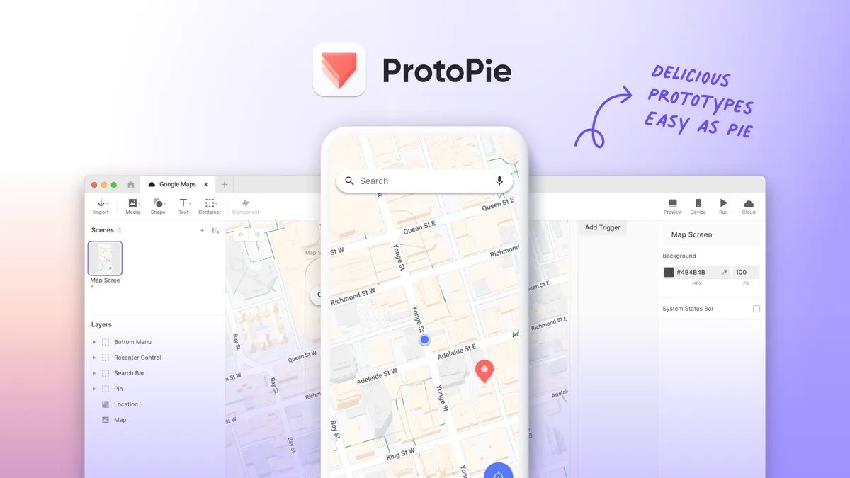 ProtoPie : test de l'interface de ce logiciel de prototypage pour entreprise ProtoPie : test de l'interface de ce logiciel de prototypage pour entreprise