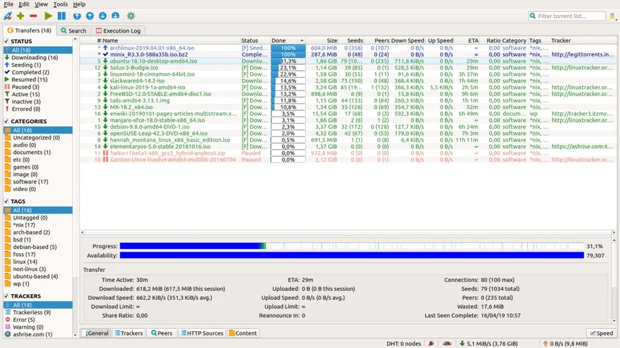 qbittorrent torrents qbittorrent torrents