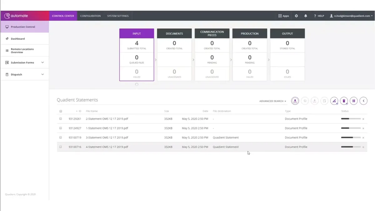 Quadient Impress : test de l'interface de ce logiciel de gestion du courrier / publipostage pour entreprise Quadient Impress : test de l'interface de ce logiciel de gestion du courrier / publipostage pour entreprise