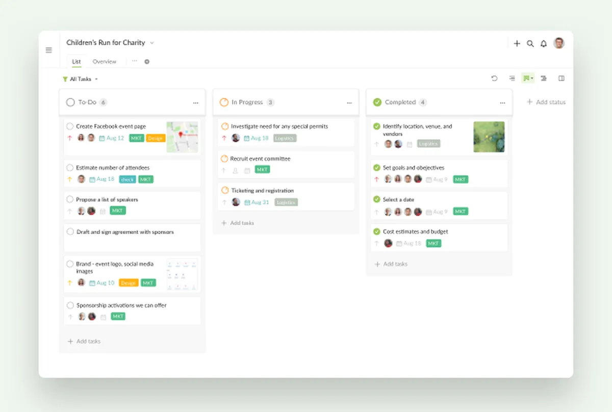 Quire : test de l'interface de ce logiciel de gestion des tâches pour entreprise