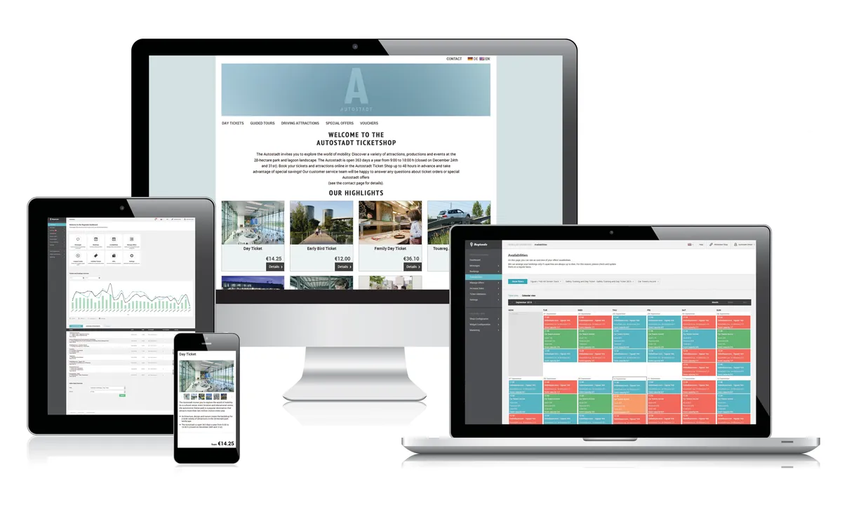 Regiondo : test de l'interface de ce logiciel pour le tourisme pour entreprise
