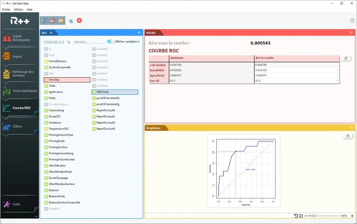 R++ : test de l'interface de ce logiciel pour laboratoire pour entreprise R++ : test de l'interface de ce logiciel pour laboratoire pour entreprise