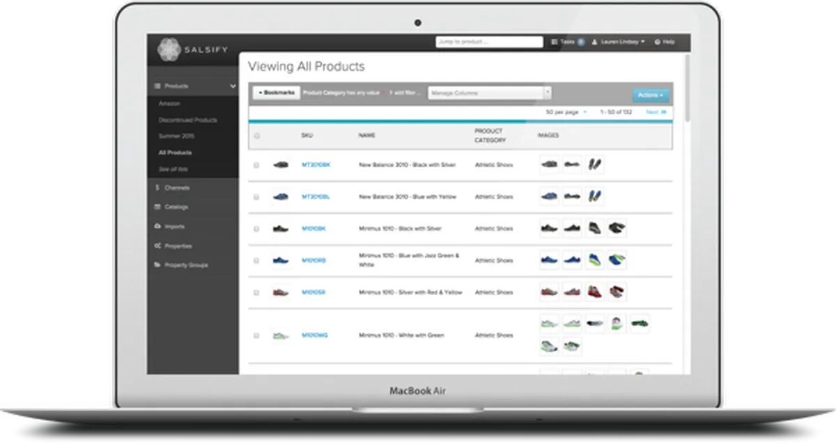 Salsify : test de l'interface de ce logiciel PIM pour entreprise