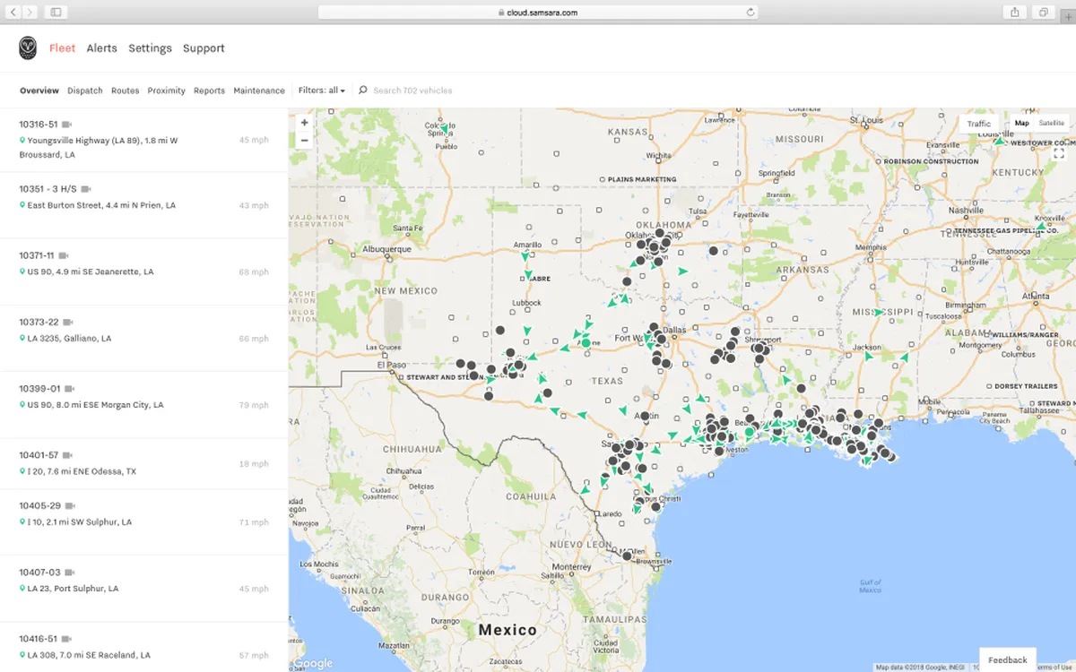 Samsara : test de l'interface de ce logiciel de gestion de flotte automobile pour entreprise Samsara : test de l'interface de ce logiciel de gestion de flotte automobile pour entreprise