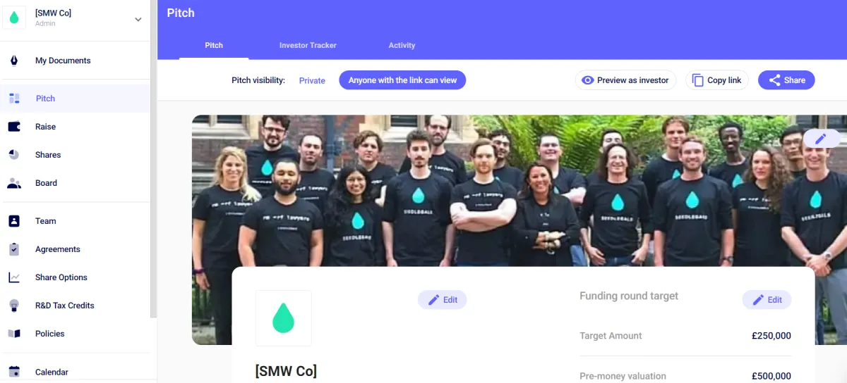 SeedLegals : test de l'interface de ce logiciel de gestion des dons / subventions pour entreprise SeedLegals : test de l'interface de ce logiciel de gestion des dons / subventions pour entreprise
