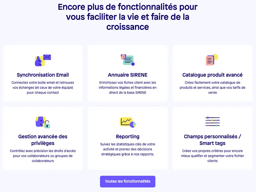 Sellsy Facturation et Gestion : avantages Sellsy Facturation et Gestion : avantages