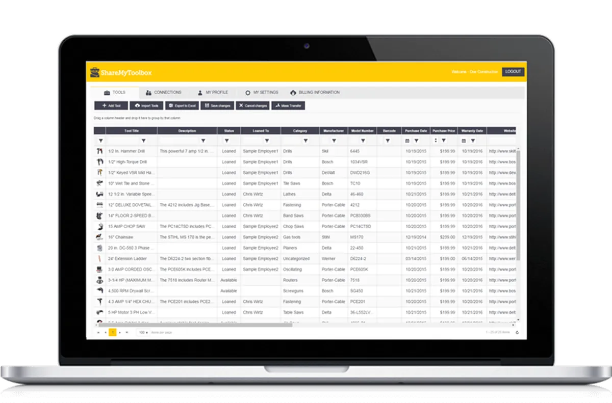 ShareMyToolbox : test de l'interface de ce logiciel de gestion de l'outillage pour entreprise ShareMyToolbox : test de l'interface de ce logiciel de gestion de l'outillage pour entreprise