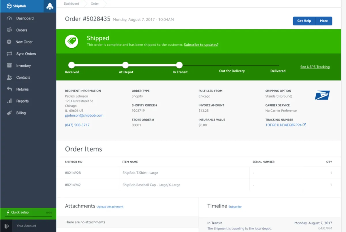 ShipBob : test de l'interface de ce logiciel de gestion des expéditions / suivi de colis pour entreprise ShipBob : test de l'interface de ce logiciel de gestion des expéditions / suivi de colis pour entreprise