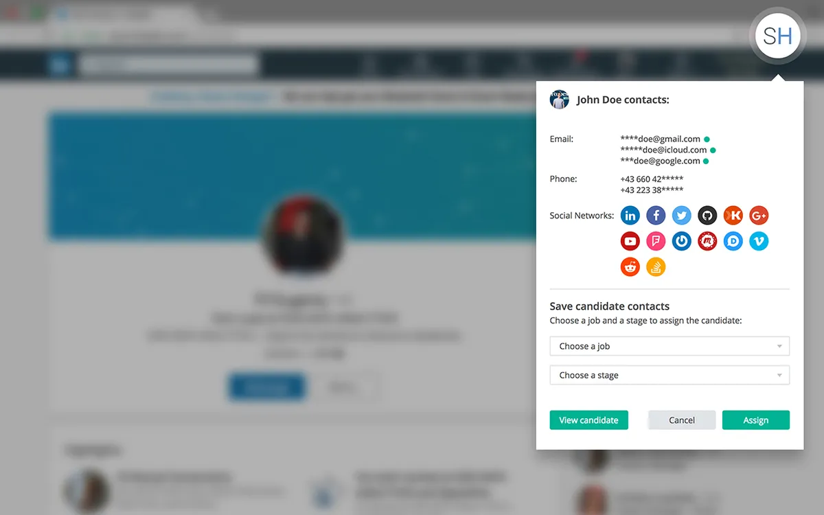 SignalHire : test de l'interface de ce logiciel email finder pour entreprise SignalHire : test de l'interface de ce logiciel email finder pour entreprise