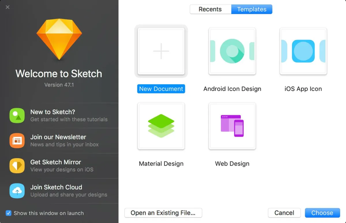 Sketch : test de l'interface de ce logiciel de prototypage pour entreprise Sketch : test de l'interface de ce logiciel de prototypage pour entreprise