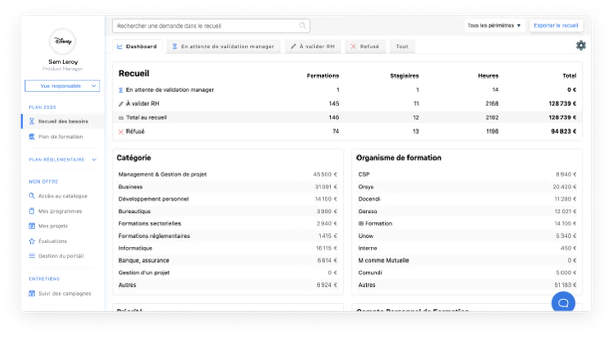 Skillup : test de l'interface de ce logiciel de gestion des compétences pour entreprise Skillup : test de l'interface de ce logiciel de gestion des compétences pour entreprise