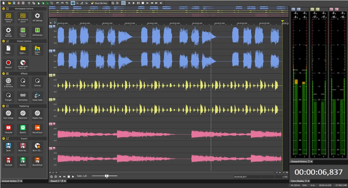 Sound Forge : test de l'interface de ce logiciel d'édition audio pour entreprise Sound Forge : test de l'interface de ce logiciel d'édition audio pour entreprise