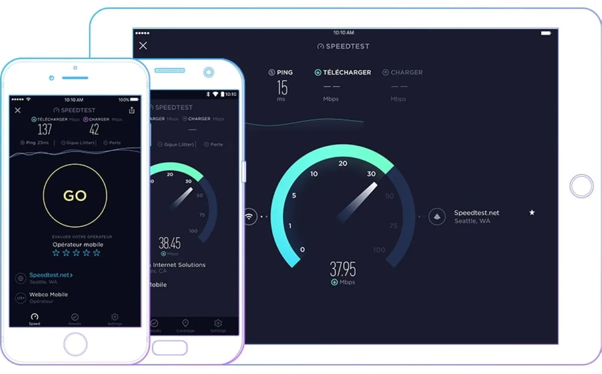 Ookla Speedtest : test de l'interface de ce logiciel de test de débit pour entreprise Ookla Speedtest : test de l'interface de ce logiciel de test de débit pour entreprise