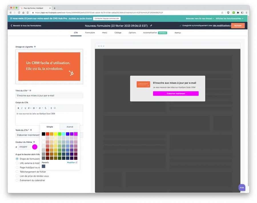 Suite CRM de HubSpot : le Marketing Hub Suite CRM de HubSpot : le Marketing Hub