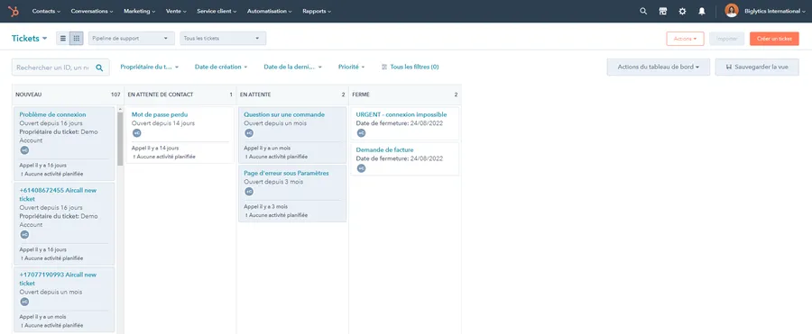 Suite CRM de HubSpot : les services et fonctions Suite CRM de HubSpot : les services et fonctions