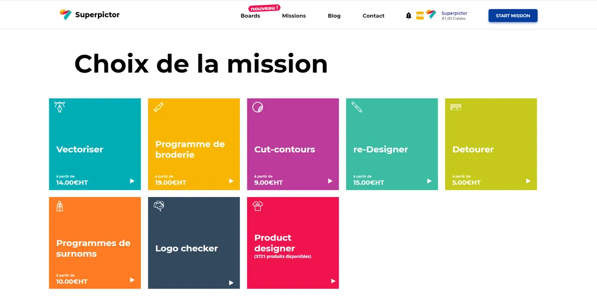 Superpictor : test de l'interface de ce logiciel pour commerce de vêtements pour entreprise Superpictor : test de l'interface de ce logiciel pour commerce de vêtements pour entreprise