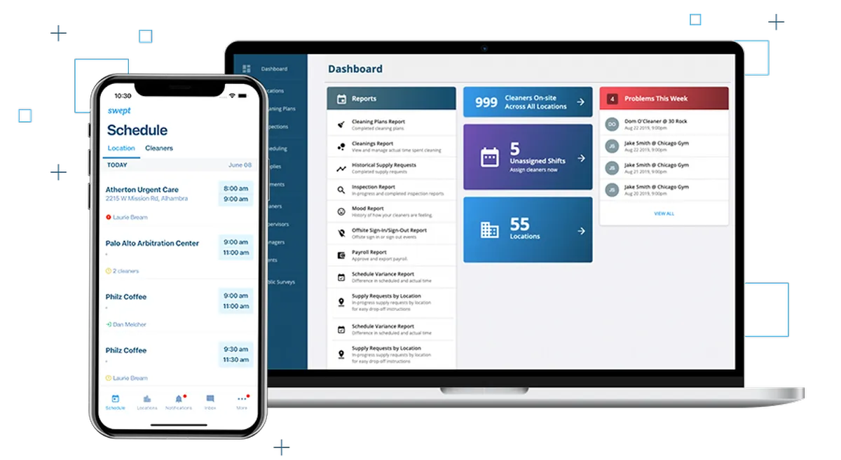 Swept : test de l'interface de ce logiciel de conciergerie pour entreprise Swept : test de l'interface de ce logiciel de conciergerie pour entreprise