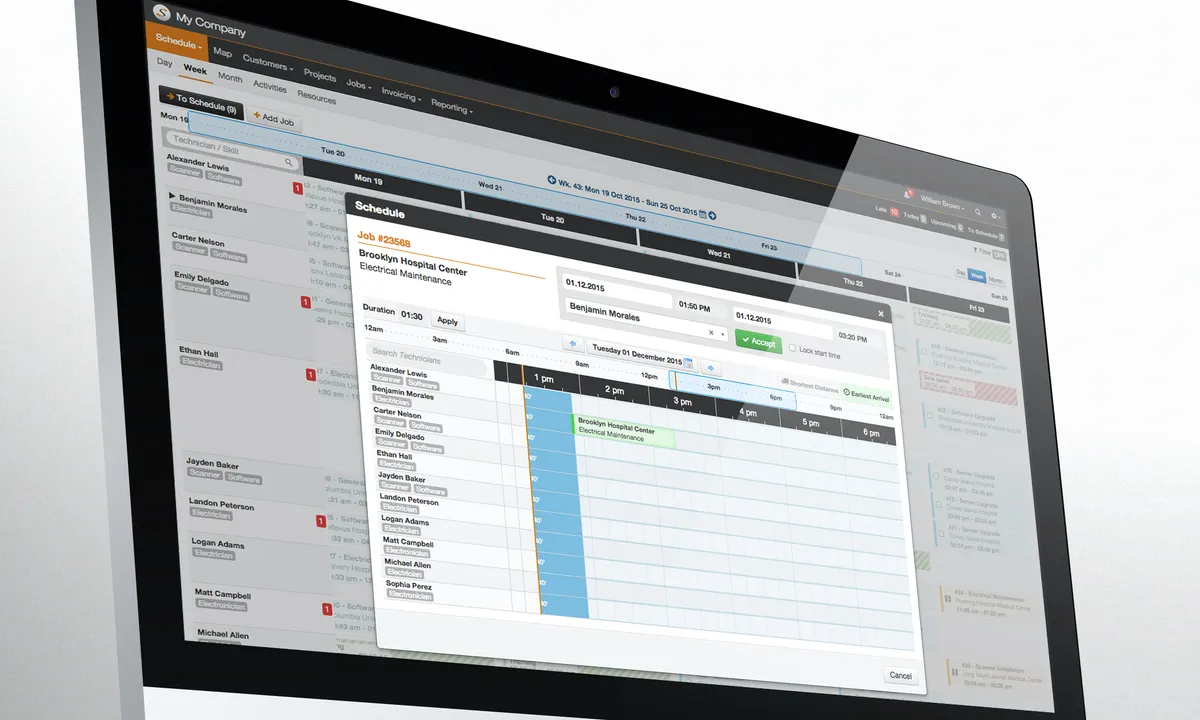 Synchroteam : test de l'interface de ce logiciel de gestion des interventions et tournées sur le terrain pour entreprise Synchroteam : test de l'interface de ce logiciel de gestion des interventions et tournées sur le terrain pour entreprise