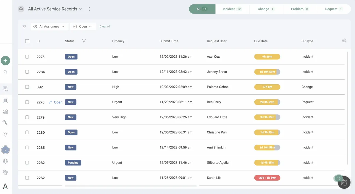 SysAid Help Desk : test de l'interface de ce logiciel ITSM pour entreprise SysAid Help Desk : test de l'interface de ce logiciel ITSM pour entreprise