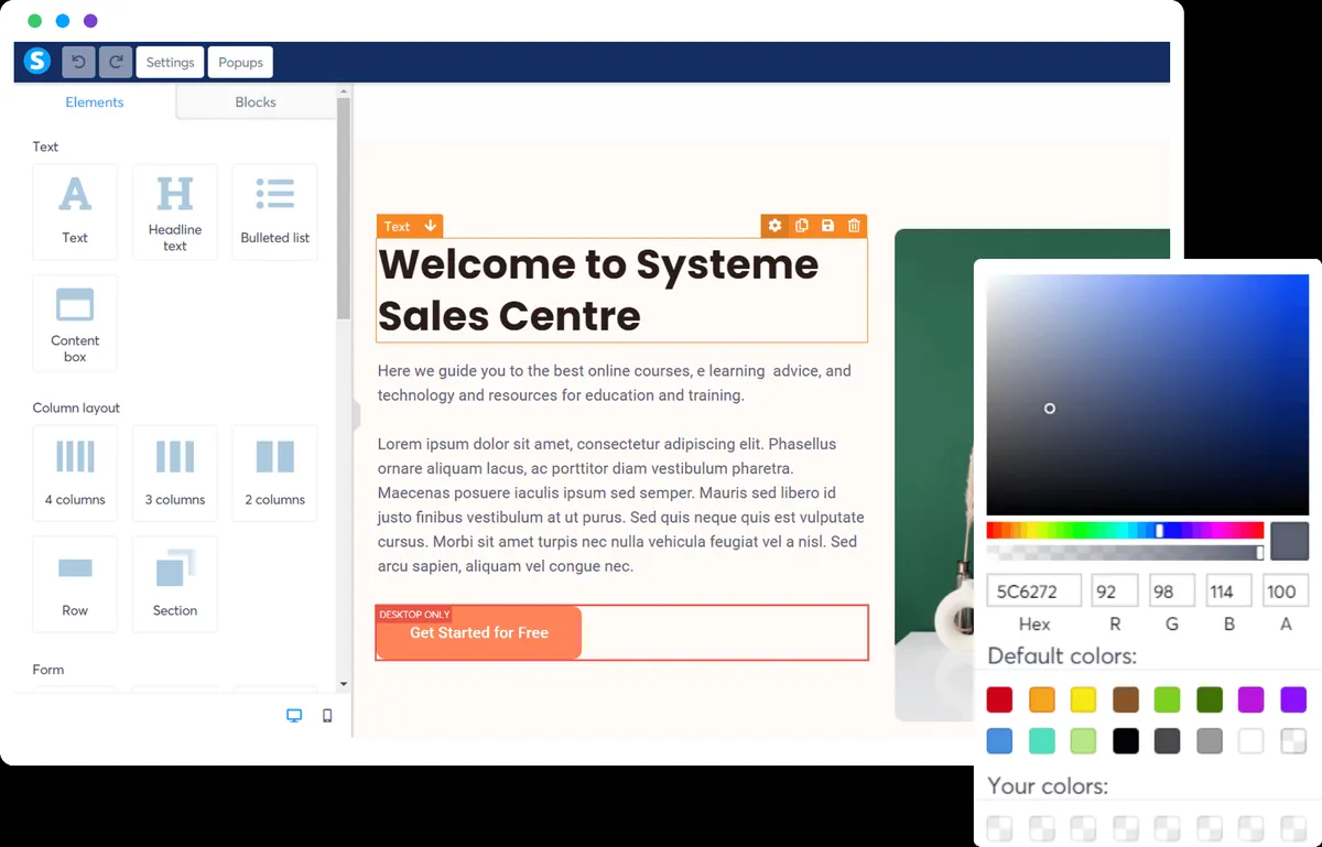 Systeme.io : test de l'interface de ce logiciel de marketing automation pour entreprise Systeme.io : test de l'interface de ce logiciel de marketing automation pour entreprise