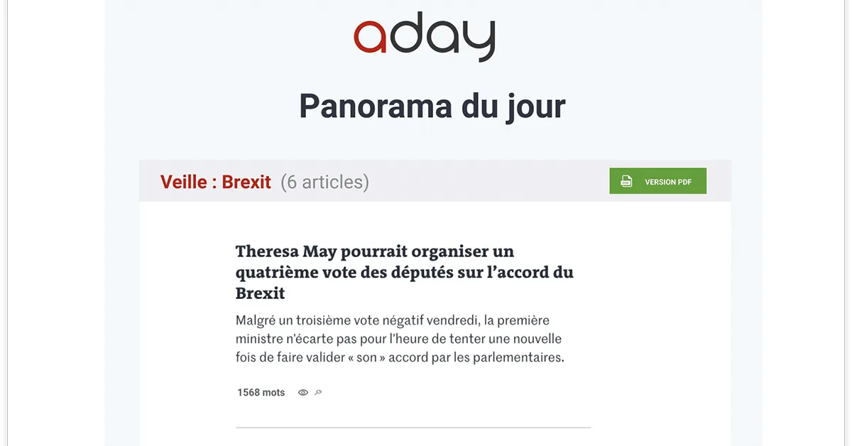 Tagaday : test de l'interface de ce logiciel de plaidoyer pour entreprise Tagaday : test de l'interface de ce logiciel de plaidoyer pour entreprise