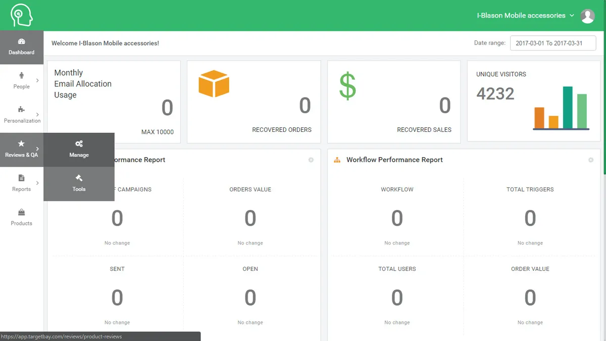 TargetBay : test de l'interface de ce logiciel de channel management pour entreprise TargetBay : test de l'interface de ce logiciel de channel management pour entreprise