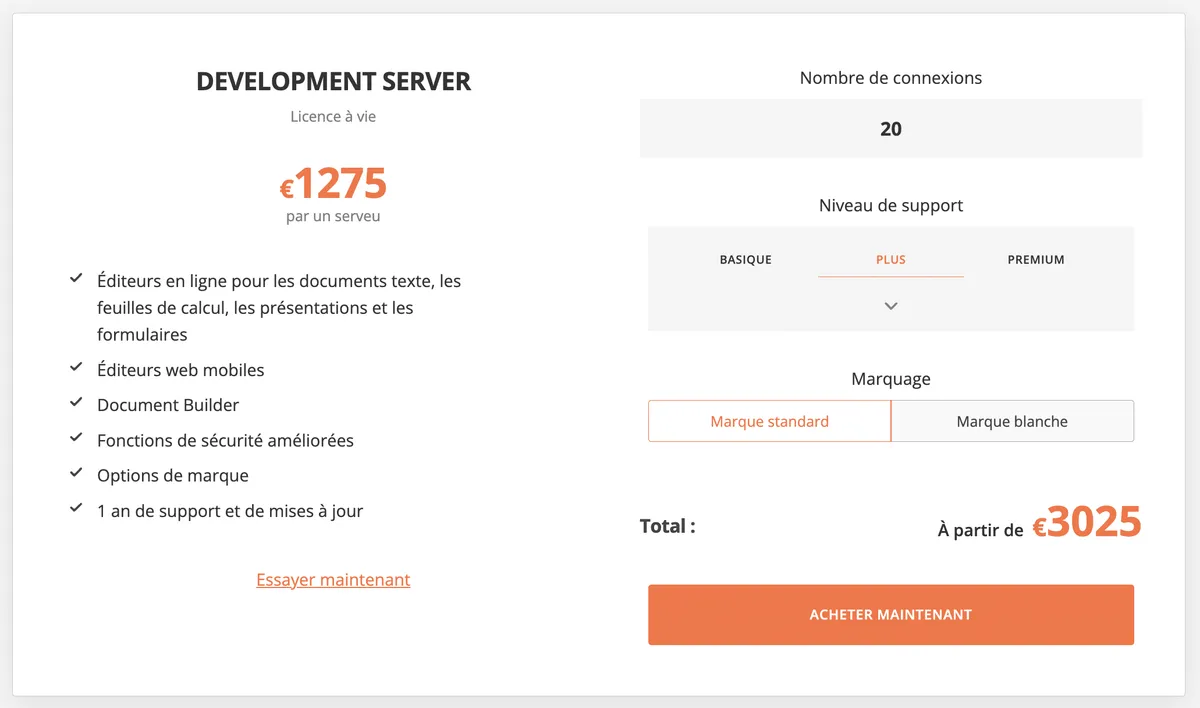 tarif onlyoffice docs developer developpement tarif onlyoffice docs developer developpement