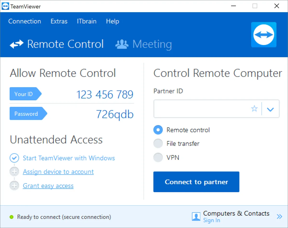TeamViewer : test de l'interface de ce logiciel de bureau à distance pour entreprise TeamViewer : test de l'interface de ce logiciel de bureau à distance pour entreprise