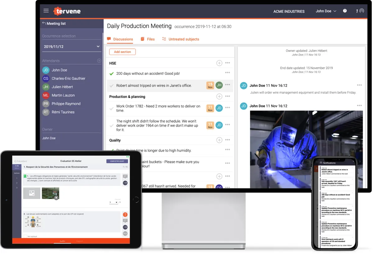 Tervene : test de l'interface de ce logiciel de développement des compétences / leadership pour entreprise Tervene : test de l'interface de ce logiciel de développement des compétences / leadership pour entreprise