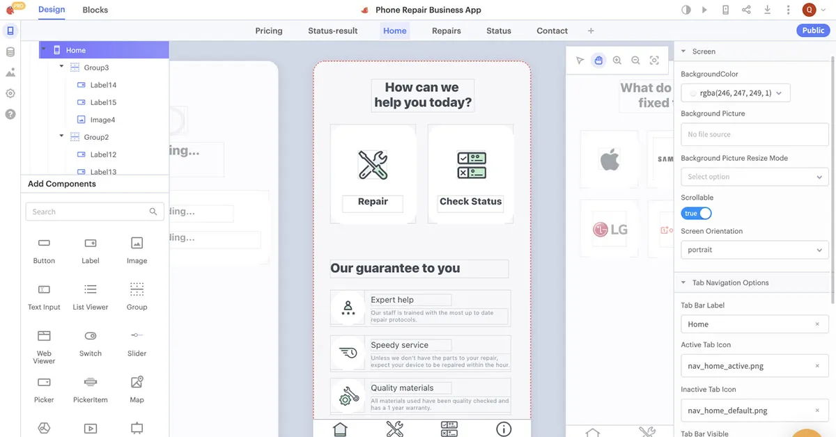 Thunkable : test de l'interface de ce générateur de code par IA pour entreprise Thunkable : test de l'interface de ce générateur de code par IA pour entreprise