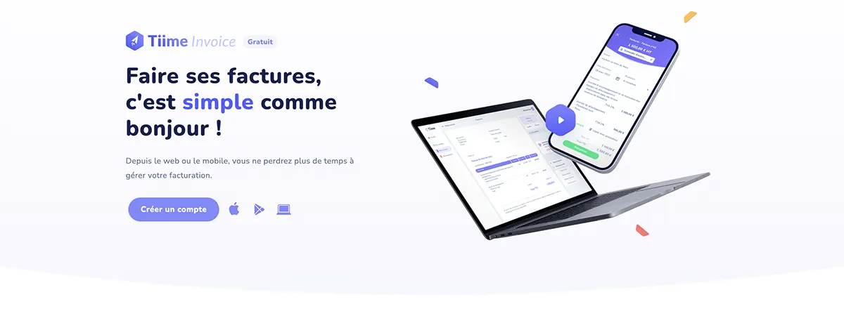 tiime fonctionnalites facturation