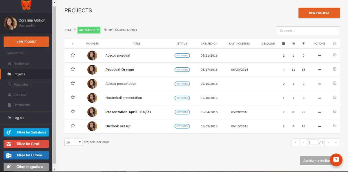 Tilkee : test de l'interface de ce logiciel de gestion commerciale et ventes pour entreprise Tilkee : test de l'interface de ce logiciel de gestion commerciale et ventes pour entreprise